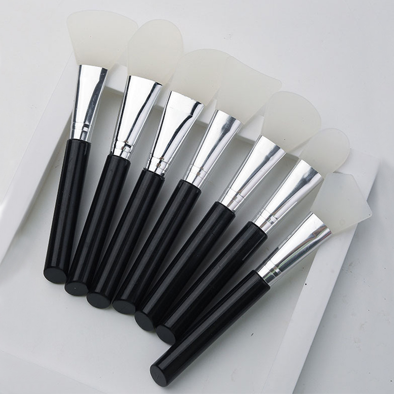 Skincare Ingredients Checker - 7 stks Siliconen Gezichtsmasker Borstel Gezicht