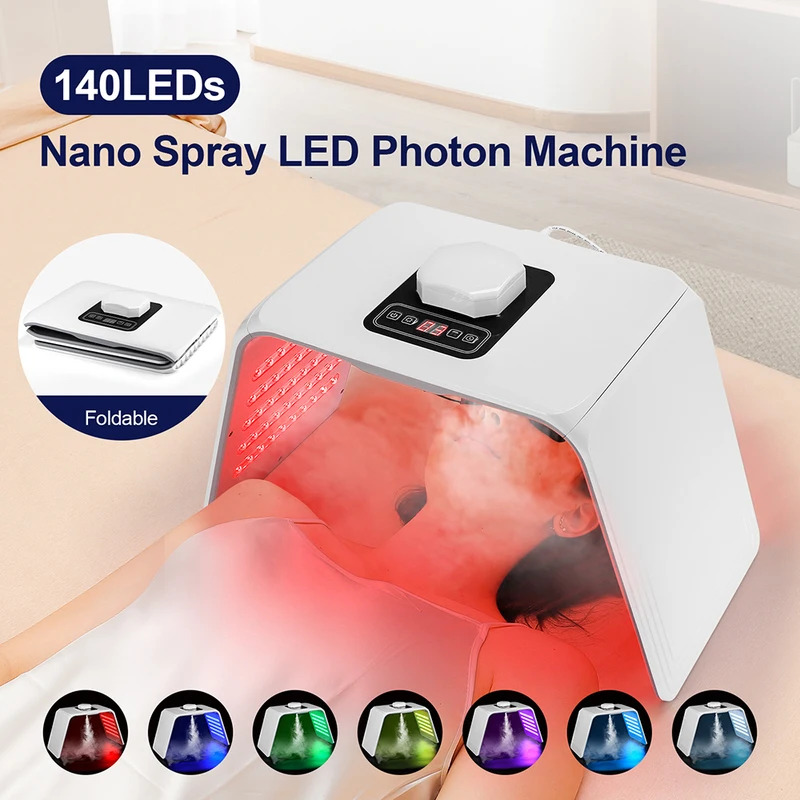 Skincare Moisturizer - 7-kleuren LED Foton Schoonheidsmasker Huid Hydraterende
