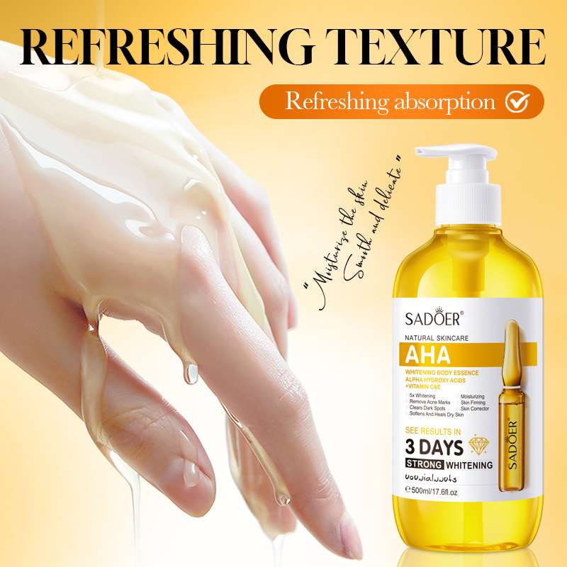 SADOER AHA Whitening Body Esse - Azelaic Acid Serum recensie en prijs
