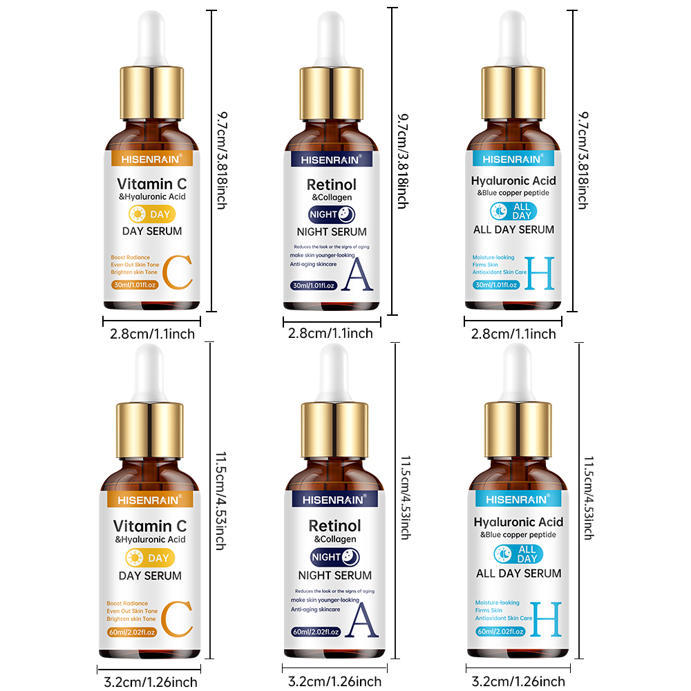 HISENRAIN Vitamine C + Retinol - Azelaic Acid Serum recensie en prijs