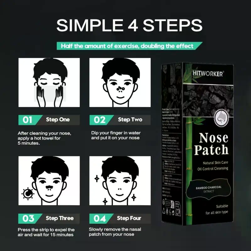 20/30/50 stuks diep reinigende - Charcoal Pore Strip recensie en prijs