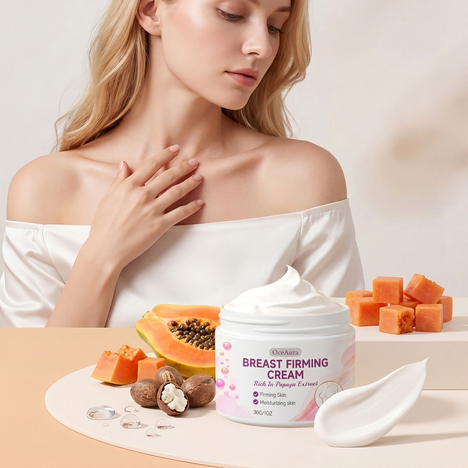 Papaya-extract borstverzorging - Skincare Moisturizer recensie en prijs