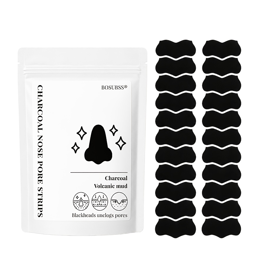 Tea Tree Charcoal Neusstrips v - Charcoal Pore Strip recensie en prijs