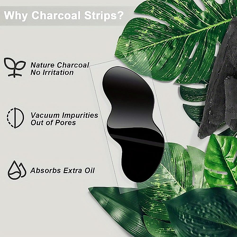Natuurlijke houtskool diep rei - Charcoal Pore Strip recensie en prijs