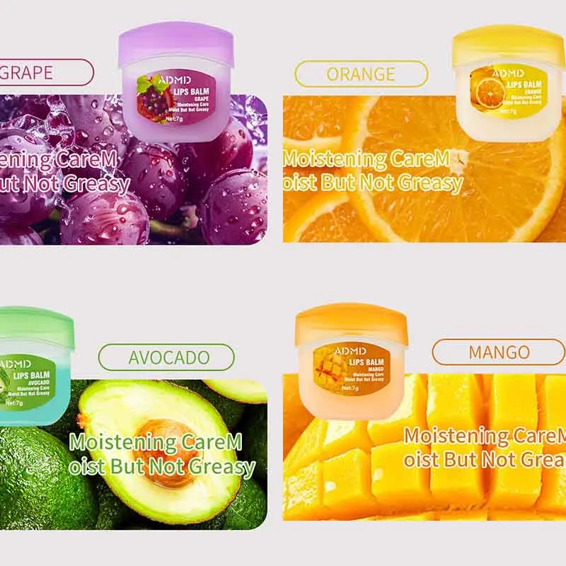 8 stks/doos Fruit Lippenbalsem - Skincare Basic recensie en prijs