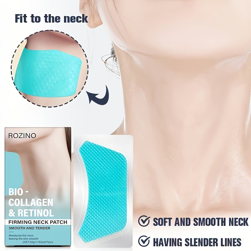 5 stuks Bio Collagen Neck Lift - Skincare Omg recensie en prijs