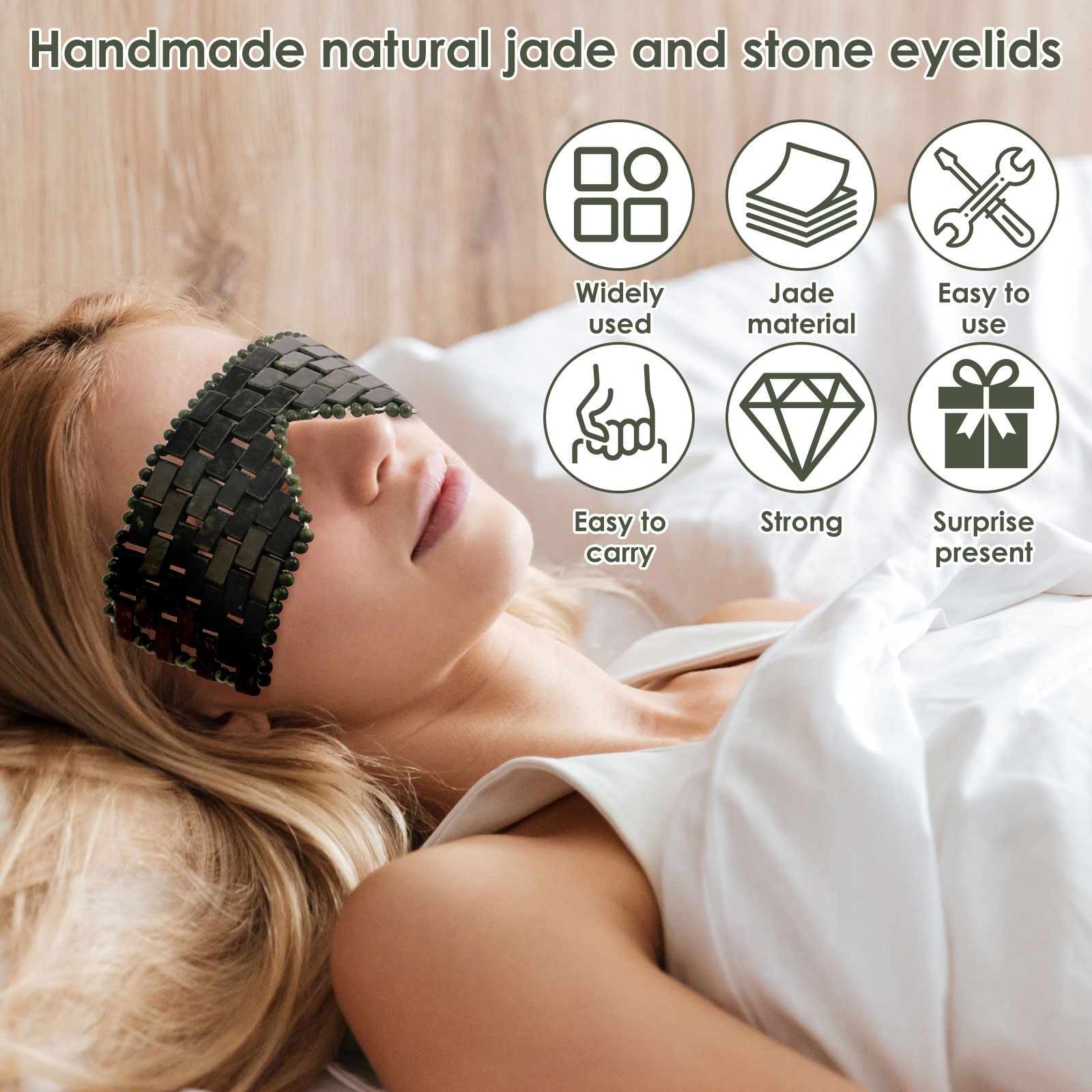 Jade Oogmasker Draagbare Jade  - Skincare Omg recensie en prijs