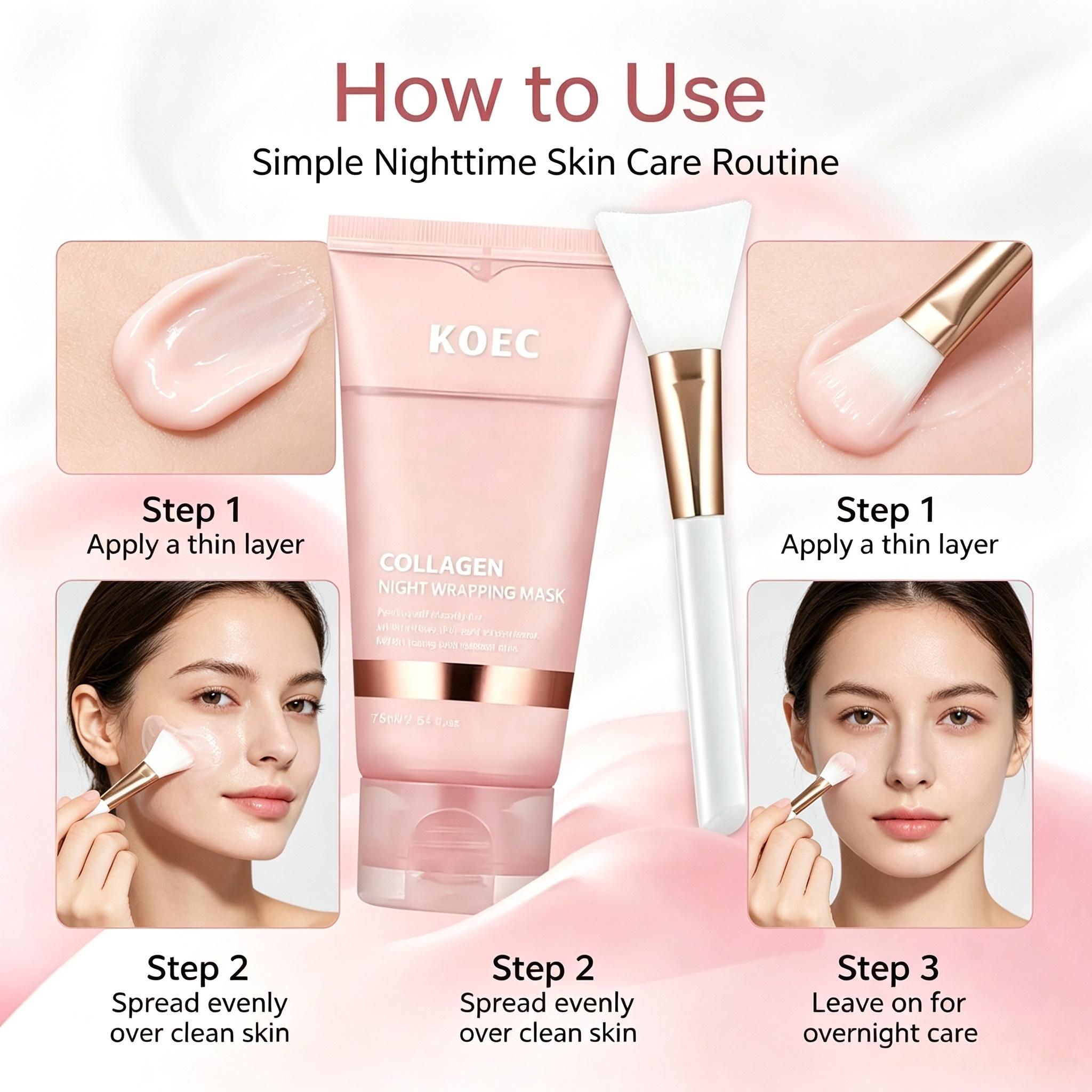 Collagen Overnight Peel-Off Ge - Skincare Omg recensie en prijs