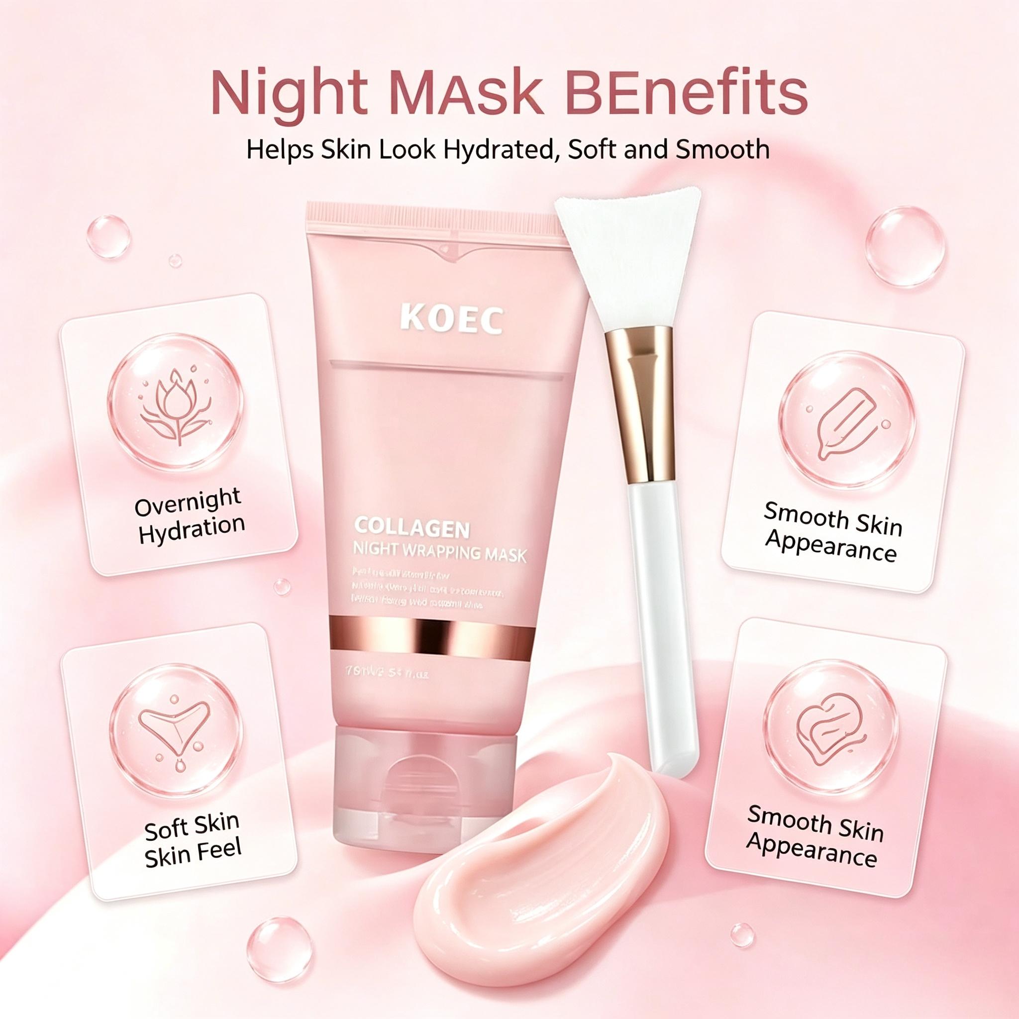 Collagen Overnight Peel-Off Ge - Skincare Omg recensie en prijs