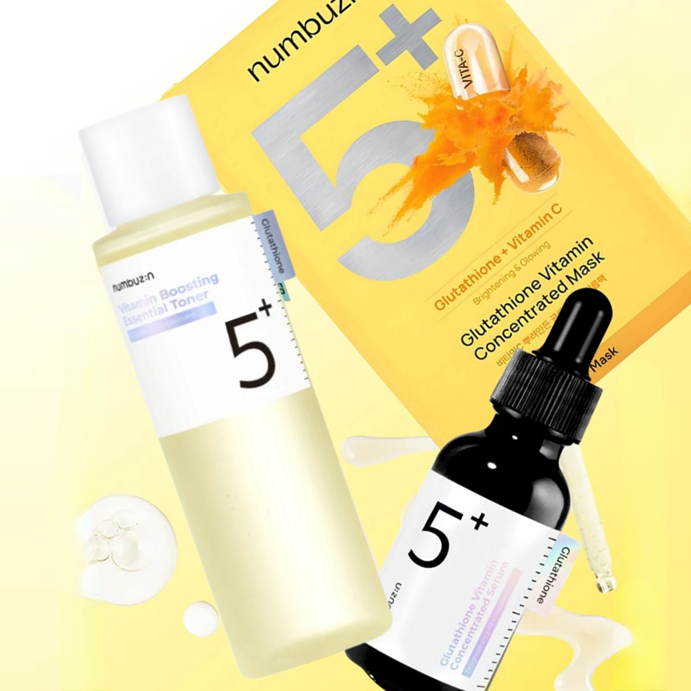 Numbuzin No.5+ Glutathion Vita - Skincare Omg recensie en prijs
